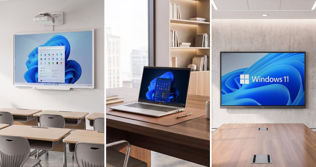 Classroom, office and meeting room: how to equip them with technology people actually use