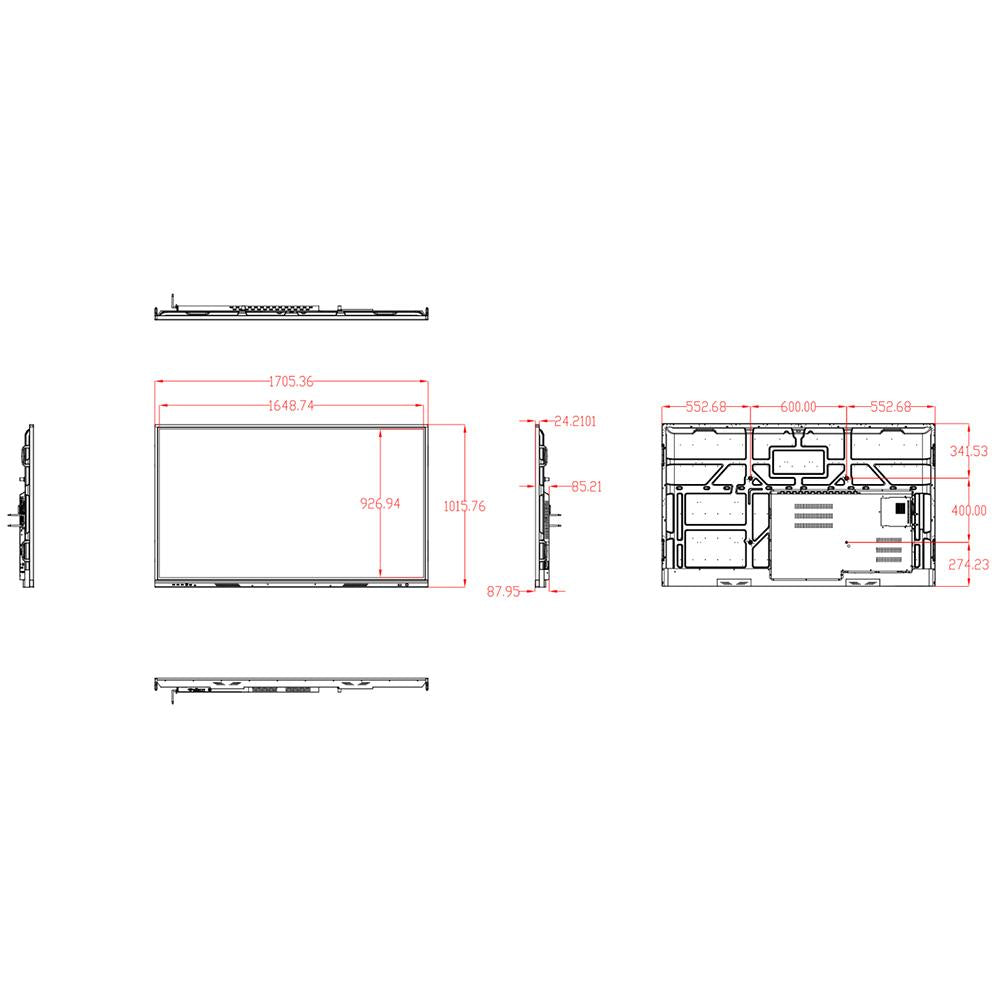AiO ElitetouchCapacitive TV 75"