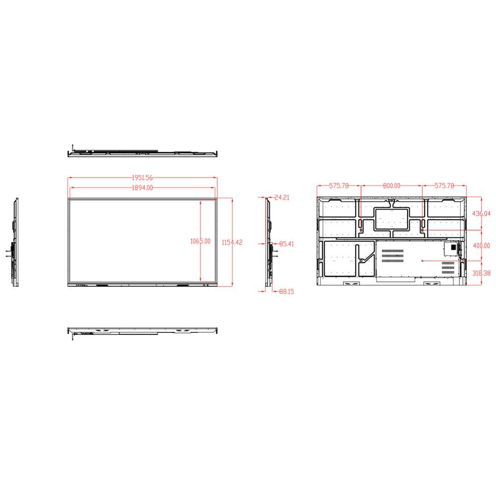 AiO ElitetouchCapacitive TV 86"
