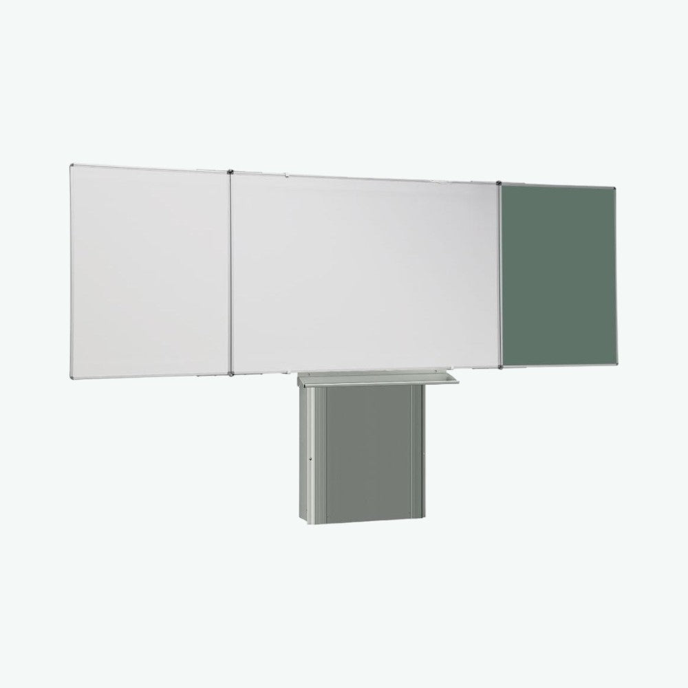 Triptych board 400x120 cm with displacement