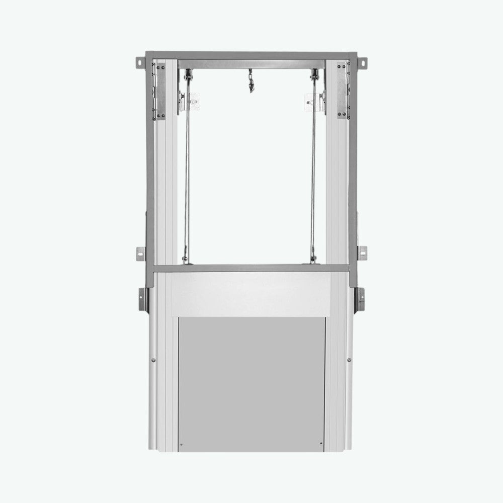 Triptych board 400x120 cm with displacement